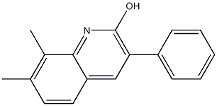 7,8-DIMETHYL-3-PHENYL-2-QUINOLINOL CAS#: 1031928-39-8