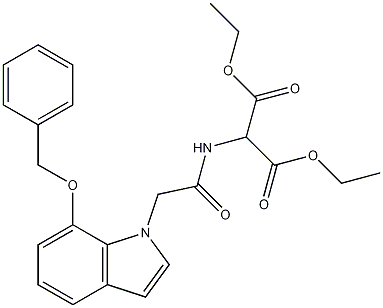 (7Benzyloxy-indolymethyl)formamido-malonic Diethyl Ester CAS#: 1076198-99-6