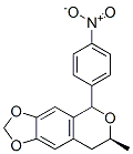 (7S)-7-METHYL-5-(4-NITROPHENYL)-7,8-DIHYDRO-5H-[1,3]DIOXOLO[4,5-G]ISOCHROMENE CAS#: 196303-01-2