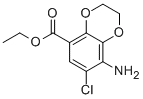8-Amino-7-chloro-2,3-dihydrobenzo[1,4]dioxine-5-carboxylic acid ethyl ester CAS#: 191024-17-6