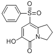 8-BENZENESULFONYL-6-HYDROXY-2,3-DIHYDRO-1H-INDOLIZIN-5-ONE CAS#: 185198-43-0