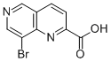 8-BROMO-1,6-NAPHTHYRIDINE-2-CARBOXYLIC ACID CAS#: 197507-55-4