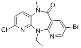 8-BROMO-2-CHLORO-11-ETHYL-5-METHYL-5H-DIPYRIDO[3,2-B:2',3'-E][1,4]DIAZEPIN-6(11H)-ONE CAS#: 189393-17-7