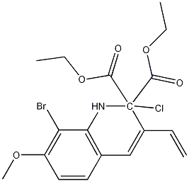 8-BROMO-2-CHLORO-7-METHOXY-3-(2,2-DIETHOXYCARBONYL)VINYLQUINOLINE CAS#: 1031929-12-0