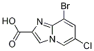 8-Bromo-6-chloroimidazo[1,2-a]pyridine-2-carboxylic acid CAS#: 1000017-98-0