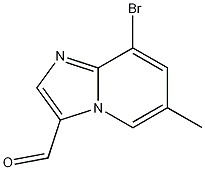 8-Bromo-6-methylimidazo[1,2-a]pyridine-3-carbaldehyde CAS#: 1033202-08-2