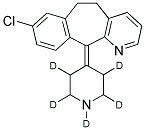 8-CHLORO-6,11-DIHYDRO-11-(4-PIPERIDINYLIDENE)-5H-BENZO[5,6]CYCLOHEPTA[1,2-B]PYRIDINE-D5 CAS#: 1020719-34-9