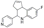 8-FLUORO-4-PYRIDIN-4-YL-3A,4,5,9B-TETRAHYDRO-3H-CYCLOPENTA[C]QUINOLINE CAS#: 1005110-56-4
