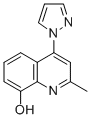 8-HYDROXY-2-METHYL-4-(1H-PYRAZOL-1-YL)QUINOLINE CAS#: 189268-42-6