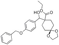 8-[(S)-Hydroxy[4-(phenylMethoxy)phenyl]Methyl]-1,4-dioxaspiro[4.5]decane-8-carboxylic Acid Ethyl Ester CAS#: 182227-19-6
