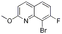 8-bromo-7-fluoro-2-methoxyquinoline CAS#: 1001322-87-7