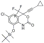 8-(tert-Butyldimethylsilyloxy) 8-Hydroxy Efavirenz CAS#: 1027042-31-4