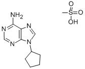 9-CYCLOPENTYLADENINE MONOMETHANESULFONATE CAS#: 189639-09-6