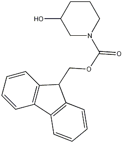 (9H-fluoren-9-yl)methyl 3-hydroxypiperidine-1-carboxylate CAS#: 1072502-05-6