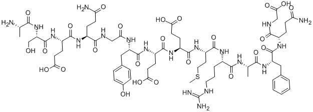 ALA-SER-GLU-GLN-GLY-TYR-GLU-GLU-MET-ARG-ALA-PHE-GLN-GLY CAS#: 184901-83-5
