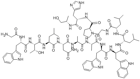 (ALA6,D-TRP8,L-ALANINOL15)-GALANIN (1-15) CAS#: 184683-37-2