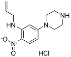 ALLYL-(2-NITRO-5-PIPERAZIN-1-YL-PHENYL)-AMINE, HYDROCHLORIDE CAS#: 1052506-28-1