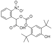 ALPHA-[[[2,5-BIS(1,1-DIMETHYLETHYL)-4-HYDROXYPHENOXY]CARBONYL]OXY]-2-NITRO-BENZENEACETIC ACID CAS#: 188263-75-4