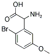 AMINO(2-BROMO-5-METHOXYPHENYL)ACETIC ACID CAS#: 1031705-87-9