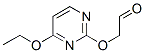 Acetaldehyde, [(4-ethoxy-2-pyrimidinyl)oxy]- (9CI) CAS#: 183232-39-5