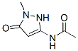 Acetamide, N-(2,5-dihydro-1-methyl-5-oxo-1H-pyrazol-3-yl)- CAS#: 185451-42-7