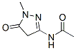 Acetamide, N-(4,5-dihydro-1-methyl-5-oxo-1H-pyrazol-3-yl)- CAS#: 185451-37-0