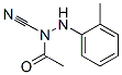 Acetic acid, 1-cyano-2-(2-methylphenyl)hydrazide CAS#: 191028-17-8