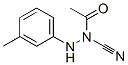 Acetic  acid,  1-cyano-2-(3-methylphenyl)hydrazide CAS#: 191028-18-9