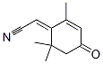 Acetonitrile, (2,6,6-trimethyl-4-oxo-2-cyclohexen-1-ylidene)- (9CI) CAS#: 183474-68-2