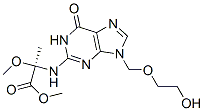 Alanine,  N-[6,9-dihydro-9-[(2-hydroxyethoxy)methyl]-6-oxo-1H-purin-2-yl]-2-methoxy-,  methyl  ester CAS#: 183014-42-8