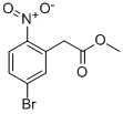 BENZENEACETIC ACID, 5-BROMO-2-NITRO-, METHYL ESTER CAS#: 189748-25-2