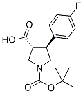 BOC-(TRANS)-4-(4-FLUORO-PHENYL)-PYRROLIDINE-3-CARBOXYLIC ACID CAS#: 1002732-10-6