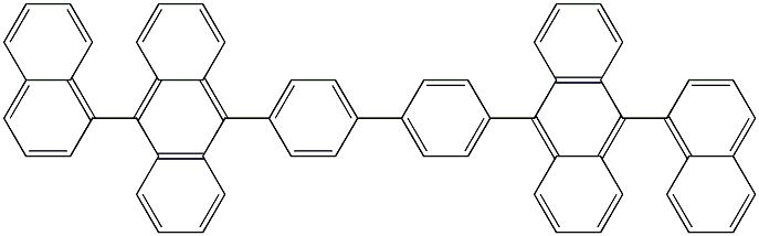 BUBH-3 , 4,4'-di[10-(naphthalen-1-yl)anthracen-9-yl]biphenyl CAS#: 1002328-32-6