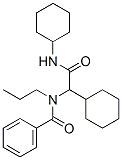 Benzamide, N-[1-cyclohexyl-2-(cyclohexylamino)-2-oxoethyl]-N-propyl- (9CI) CAS#: 189077-34-7
