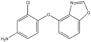BenzenaMine, 4-(4-benzoxazolyloxy)-3-chloro- CAS#: 1033810-11-5