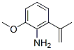 Benzenamine,  2-methoxy-6-(1-methylethenyl)- CAS#: 194782-60-0