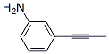 Benzenamine, 3-(1-propynyl)- (9CI) CAS#: 183322-32-9