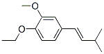 Benzene, 1-ethoxy-2-methoxy-4-(3-methyl-1-butenyl)-, (E)- (9CI) CAS#: 195192-82-6