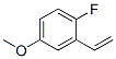 Benzene, 2-ethenyl-1-fluoro-4-methoxy- (9CI) CAS#: 196519-60-5
