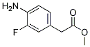 Benzeneacetic acid, 4-aMino-3-fluoro-, Methyl ester CAS#: 192650-55-8