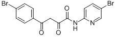 Benzenebutanamide, 4-bromo-N-(5-bromo-2-pyridinyl)-alpha,gamma-dioxo- CAS#: 180537-75-1