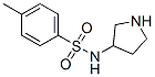 Benzenesulfonamide, 4-methyl-N-3-pyrrolidinyl- (9CI) CAS#: 185057-53-8