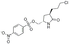 Benzenesulfonic acid, 4-nitro-, [(2S,4R)-4-(3-chloropropyl)-5-oxo-2-pyrrolidinyl]Methyl ester CAS#: 1013937-94-4