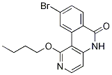 Benzo[c][1,6]naphthyridin-6(5H)-one, 9-broMo-1-butoxy- CAS#: 1058129-84-2