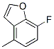 Benzofuran, 7-fluoro-4-methyl- (9CI) CAS#: 199391-57-6