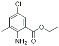 Benzoic acid, 2-aMino-5-chloro-3-Methyl-, ethyl ester CAS#: 1032668-60-2