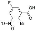 Benzoic acid, 2-broMo-5-fluoro-3-nitro- CAS#: 1055331-73-1