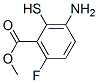 Benzoic acid, 3-amino-6-fluoro-2-mercapto-, methyl ester (9CI) CAS#: 192948-04-2