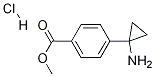 Benzoic acid, 4-(1-aminocyclopropyl)-, methyl ester CAS#: 1006037-03-1