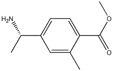 Benzoic acid, 4-[(1S)-1-aminoethyl]-2-methyl-, methyl ester CAS#: 1008736-39-7